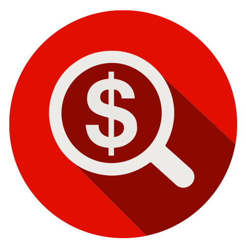 Fund Review & Expense Analysis icon.